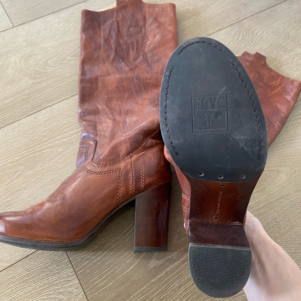 Frye knee high boots